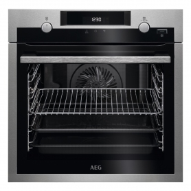 AEG BPS55IE20M 56cm Built In Electric Single Oven - Stainless Steel